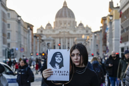 Manifestación por la desaparición hace 40 años de la niña Emanuela Orlandi. DL