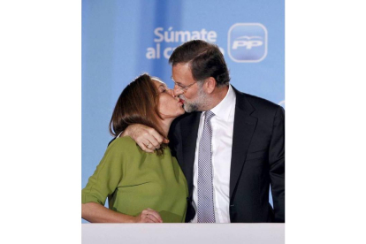 El Partido Popular ganó las elecciones generales del 20 de noviembre con una mayoría absoluta abrumadora y Mariano Rajoy se convirtió en el sexto presidente de España. Foto: JOSE LUIS ROCA