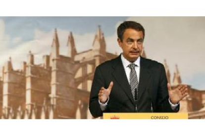 Zapatero, hoy, en Palma de Mallorca