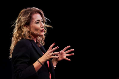 Raquel Sánchez, ministra de Transportes, Movilidad y Agenda Urbana. ALEJANDRO GARCÍA