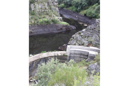 Imagen de archivo de la presa de San Facundo. L. DE LA MATA
