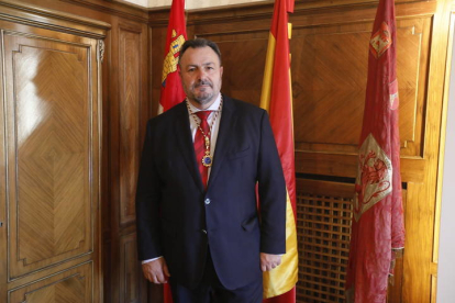 El presidente de la Diputación, Eduardo Morán. RAMIRO