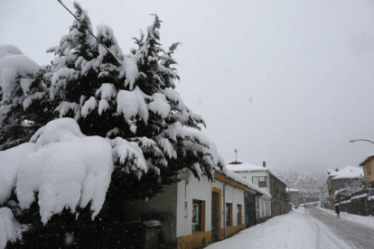 Nieve en Sabero.
FERNANDO OTERO