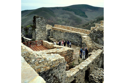 El castillo de Sarracín, en una imagen de archivo. DL