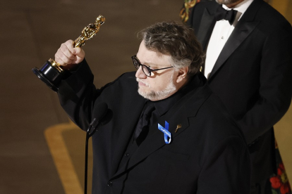Guillermo Del Toro, Oscar al mejor largometraje de animación. EFE/EPA/ETIENNE LAURENT