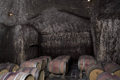 La bodega combina unas modernas instalaciones con una cueva de más 300 años donde duermen sus barricas para crear unos vinos excelentes. DL