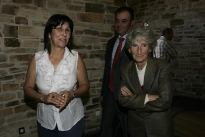 Imagen de archivo de la Duquesa Roja en una visita a Ponferrada en 2007