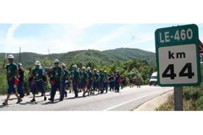 Segunda etapa de la marcha minera