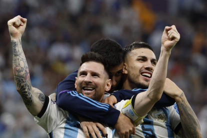 Messi está más cerca de conseguir su primera Copa del Mundo. J.J. GUILLÉN