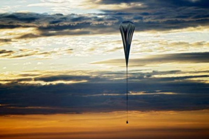 La gesta histórica Red Bull Stratos lleva meses ensayándose. Esta vista corresponde al pasado mes de julio. Joerg Mitter | AP