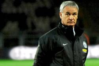 El técnico de la Juventus, Claudio Ranieri