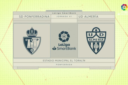 VIDEO: Resumen Goles - Ponferradina - Almería - Jornada 41 - La Liga SmartBank