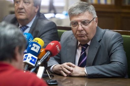 El vocal del Consejo General del Poder Judicial, Miguel Carmona, el pasado día 18.