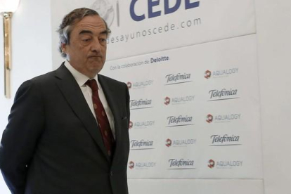 El presidente de la CEOE, Juan Rosell.