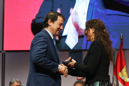 Premio de Castilla y León en la categoría de Artes, a Noemí Martínez, directora del Museo Gaudí. J. CASARES