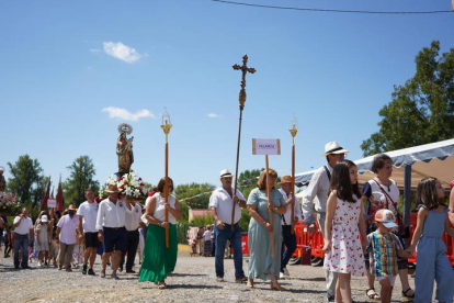 La Sobarriba cierra tres intensos días de fiesta con la celebración de la procesión de Los Patronos. JONATHAN NOTARIO