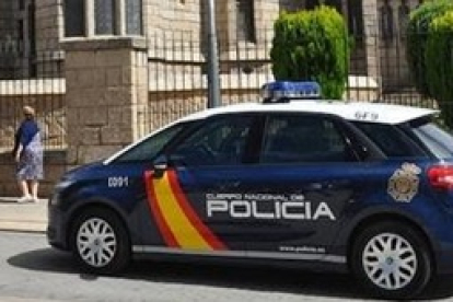 Policísa Nacional en Astorga. PN