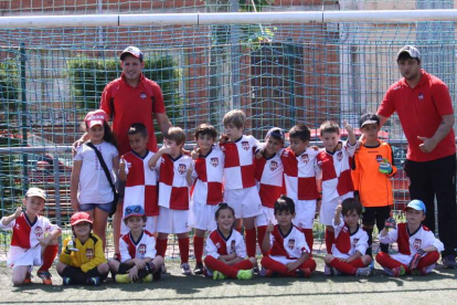 Puente Castro, campeón en la categoría chupetín. Foto: DL