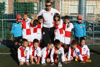 Puente Castro, subcampeón en la categoría prebenjamín 2008. Foto: DL