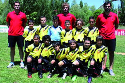 CD Laguna, campeón en la categoría benjamín 2006. Foto: DL