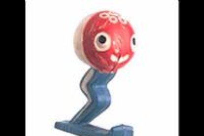 Schuss, este esquiador un tanto naif, apareció como mascota no oficial de los Juegos de Invierno de Grenoble, y sentó el precedente para las actuales mascotas.