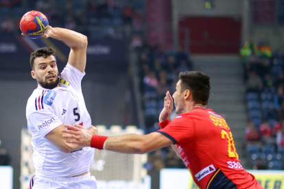 Francia impuso su mayor pegada contra España en el último partido de la ‘main round’. LUKASZ GAGULSKI
