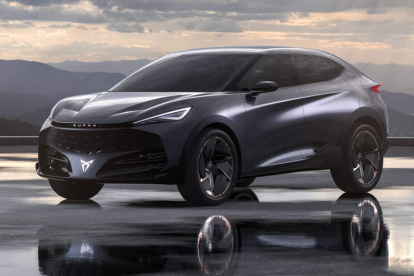 El Tavascan se convierte en el primer SUV eléctrico de Cupra, que llegará al mercado en 2024. cpr