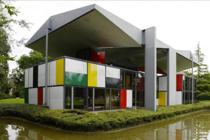 El pabellón Le Corbusier del Museo Heidi Weber, en Zúrich (Suiza) (1967), una de las obras de Le Corbusier declaradas Patrimonio Mundial por la Unesco.