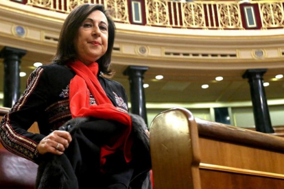 Margarita Robles, portavoz parlamentaria del PSOE