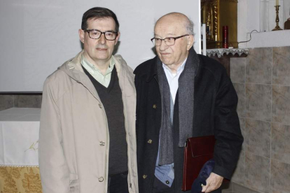 Los historiadores Siro Sanz y Eutimio Martino. CAMPOS