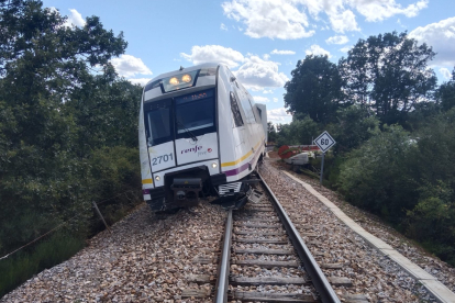 El accidente se saldó sin daños personales. DL