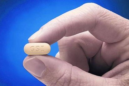 Una pastilla del fármaco contra la hepatitis C desarrollado por Gilead.