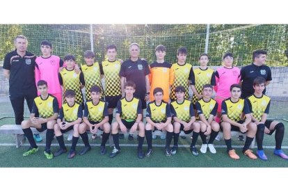 Formación del CD Cuatrovientos Infantil A. DL