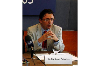 El coordinador de las jornadas, Santiago Palacios