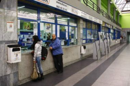 La línea 1 del municipio de Santovenia de la Valdoncina finaliza en la estación de autobuses de León