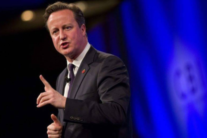 David Cameron, en la reunión anual de la Confederación de la Industria Británica.