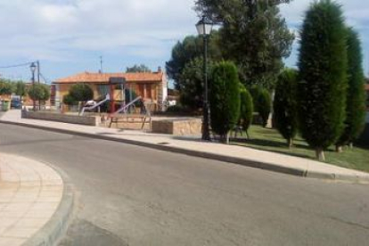 La plaza del pueblo acoge la mayoría de los actos de las fiestas.