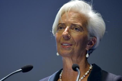 Christine Lagarde, directora del Fondo Monetario Internacional, en una foto de archivo del 12 de enero del 2016.