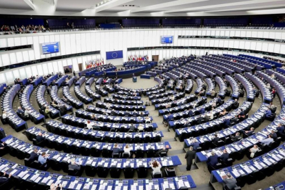 El Parlamento Europeo en Estrasburgo, en una foto de archivo.