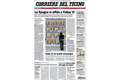 Corriere del Ticino, de Suiza.