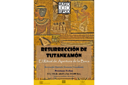 Actividad en el Museo Egipción de León. DL