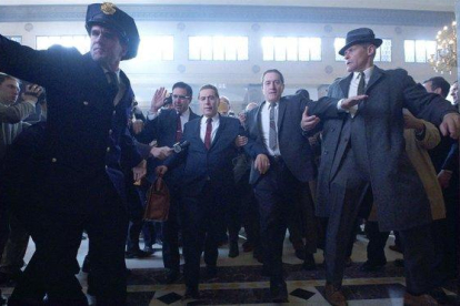 Al Pacino y Robert de Niro, en la película ’El irlandés’.