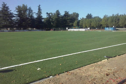 Campo del CD Ejido, uno de los clubes beneficiados por las subvenciones aprobadas por el Ayuntamiento. JESÚS F. SALVADORES