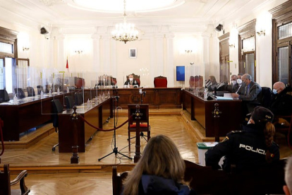 Imagen de archivo de un juicio en la Audiencia Provincial. RAMIRO