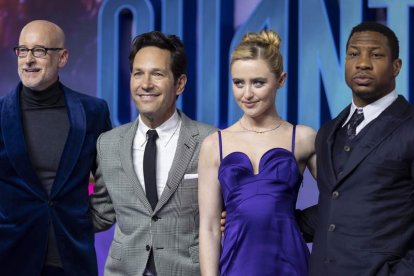 Los protagonistas de ‘Ant-Man’, que hoy llega a las salas de cine. TOLGA AKMEN