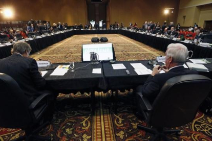 Aspecto de la reunión del Consejo Fundador de la AMA, en Colorado Spring.