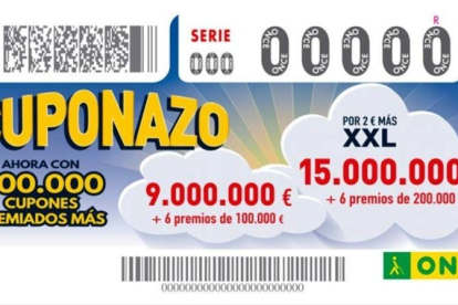 Imagen promocional del Cuponazo de la Once. DL