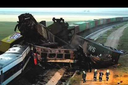 El accidente ocurrió como consecuencia de un error del jefe de circulación de la estación de Chinchilla, según un comunicado de Renfe.