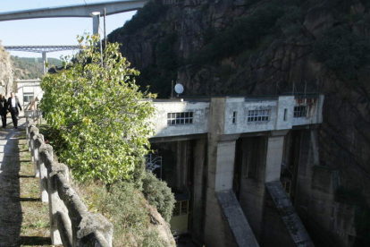 La presa de la Fuente del Azufre, en una imagen de archivo. L. DE LA MATA