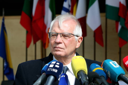 El alto representante de la Unión Europea (UE) para Asuntos Exteriores, Josep Borrell. FEHIM DEMIR